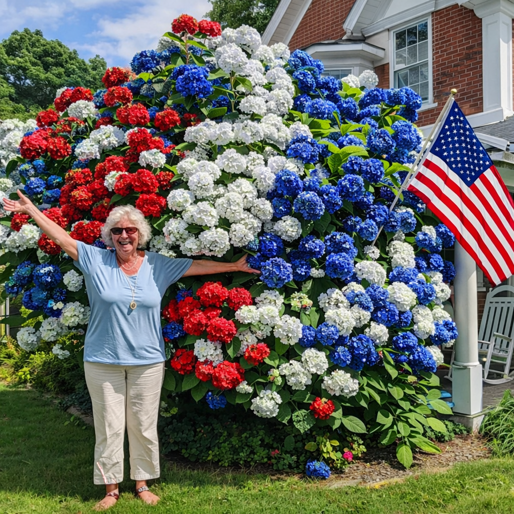 🔥 Limited Edition! Red, White & Blue Hydrangeas for America’s 250th 🇺🇸