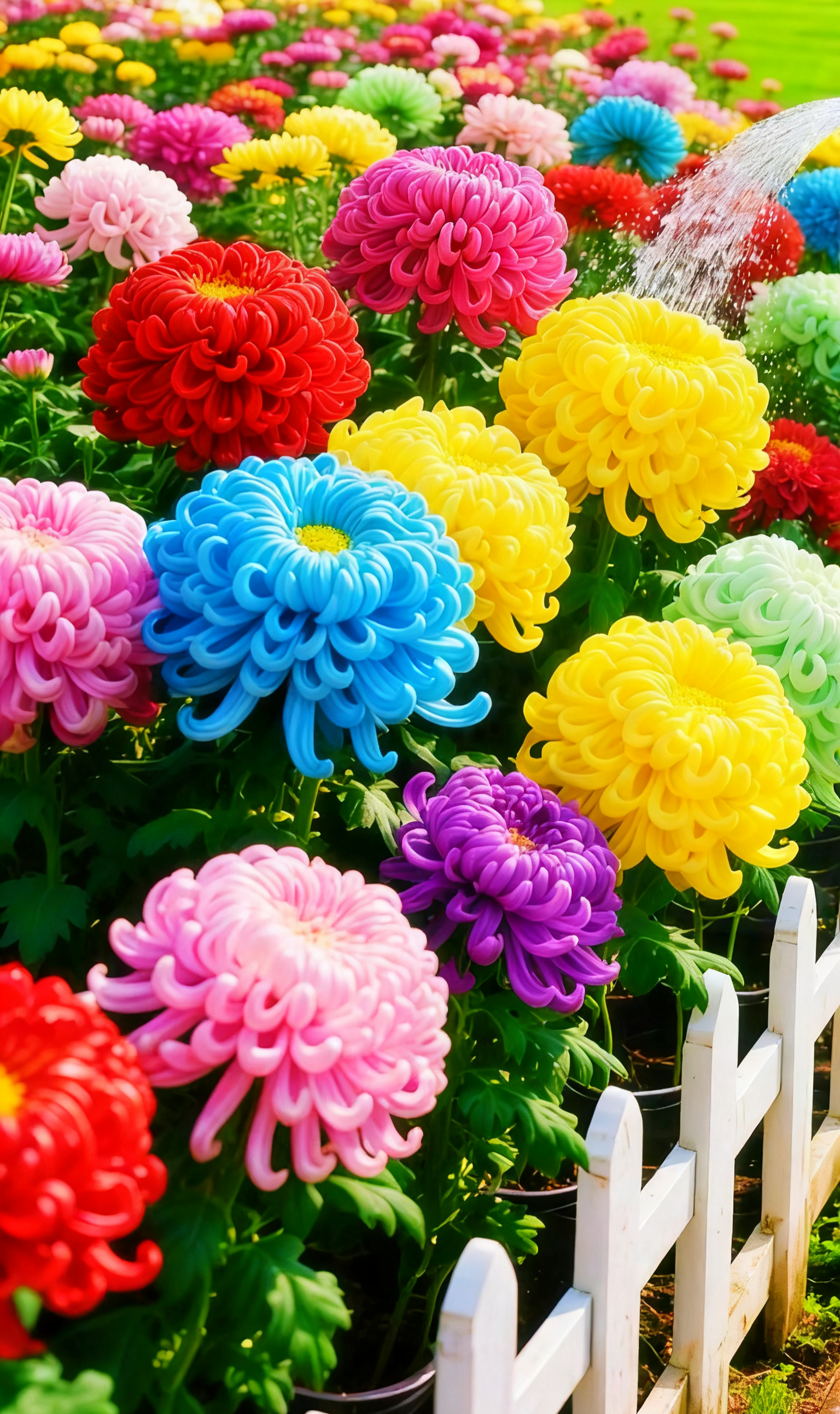 🌸 Double-Petal Chrysanthemums – Bloom Like Luxury, All Year Round 🌸