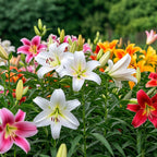Double-petaled bicolor fragrant lily Bulbs—Fresh and Sweet
