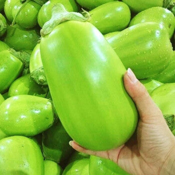 🍆 Nubia Eggplant Vegetable Seeds-Striped eggplant
