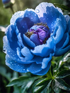 💙💛Blue Yellow Peony Flower Seeds