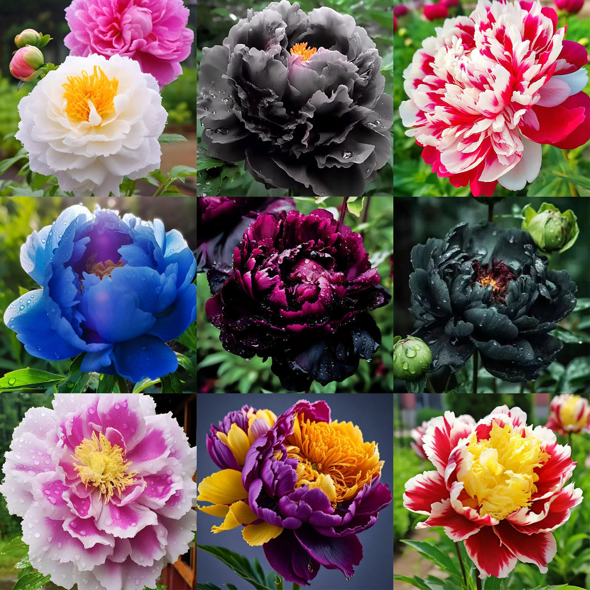 Blue Peony Seeds – Symbol of luck and wealth