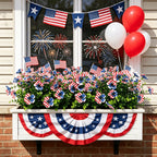 🔥4th of July Hot Sale 60% Off 🔥 Patriotic Red White Blue Artificial Flowers💐