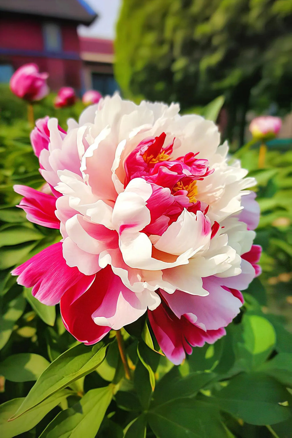 💙💛Blue Yellow Peony Flower Seeds