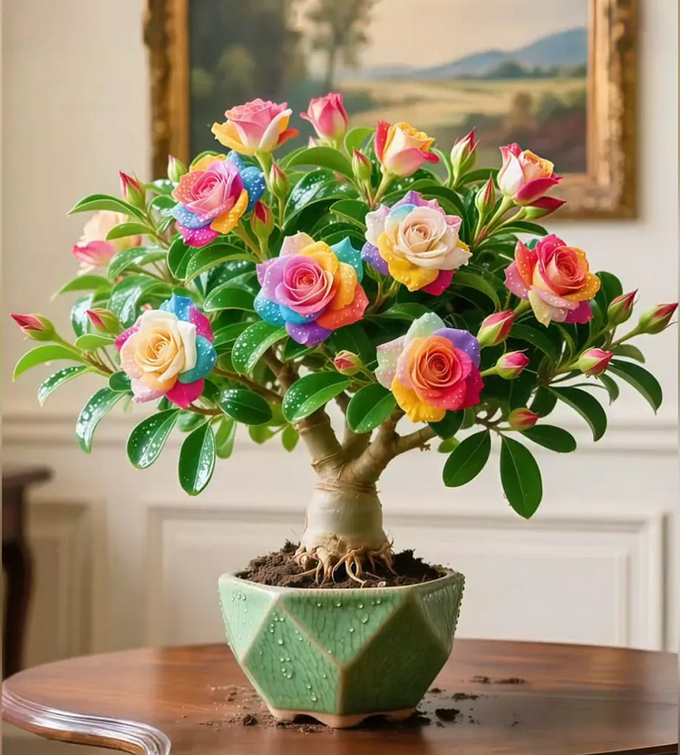 🇺🇸 Celebrate America’s 250th – Red, White & Blue Desert Rose (Adenium) Seedlings