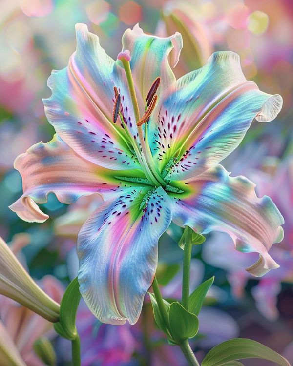 🌸Beautiful purple Rare Color Lily Bulbs– Blooms of Elegance and Grace 🌸