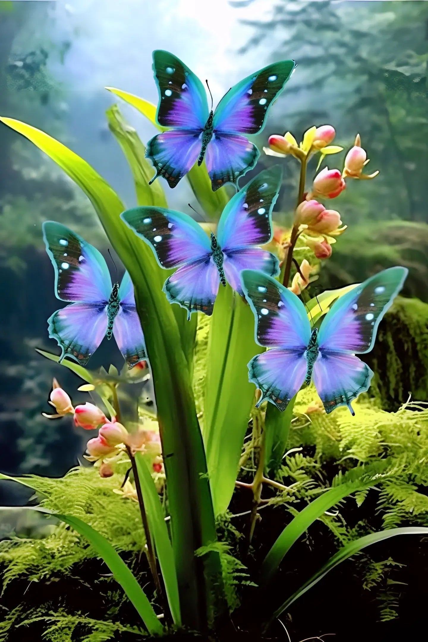 Colorful Butterfly Flower Seeds-Vivid Winged Delight