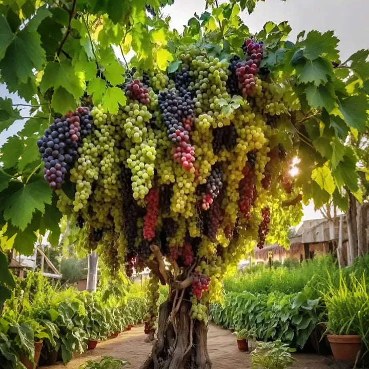 🌿Giant grape tree seeds: thin roots, large and seedless🍇