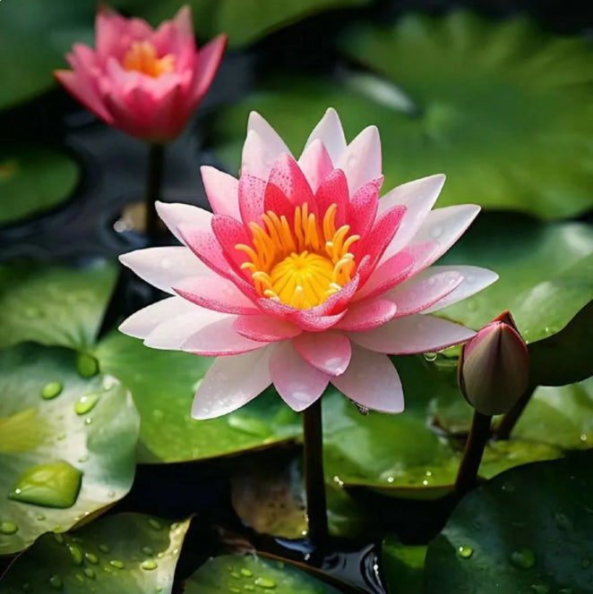 🌸[7 days germination]Last Day Sale - 50% OFF💐The Sacred Bonsai Bowl Lotus Flower