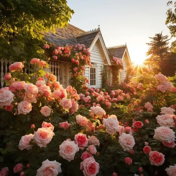 🌹[REPEATED FLOWERING]🌹CLIMBING ROSE SEEDS - HAPPINESS INCREASES
