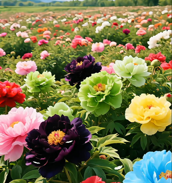 Green Peony Seeds – Symbol of luck and wealth