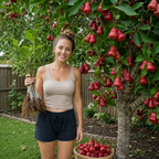 Live Wax Apple Tree Starter – Sweet, Crisp Tropical Fruit