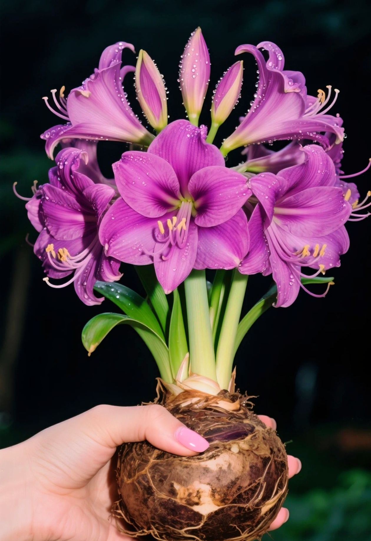 🌺Double-Petaled Perfume Amaryllis Bulbs