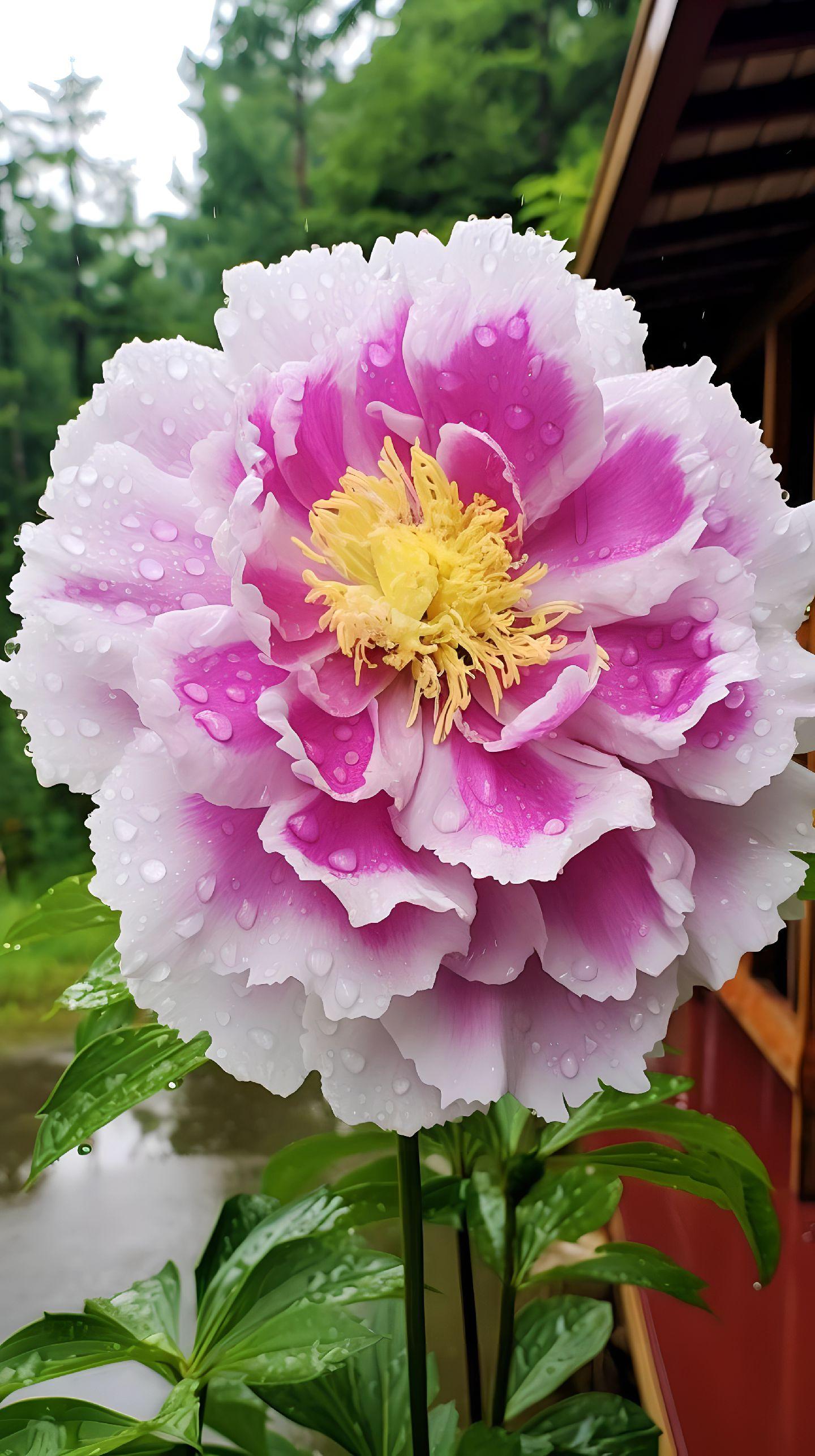 💙💛Blue Yellow Peony Flower Seeds