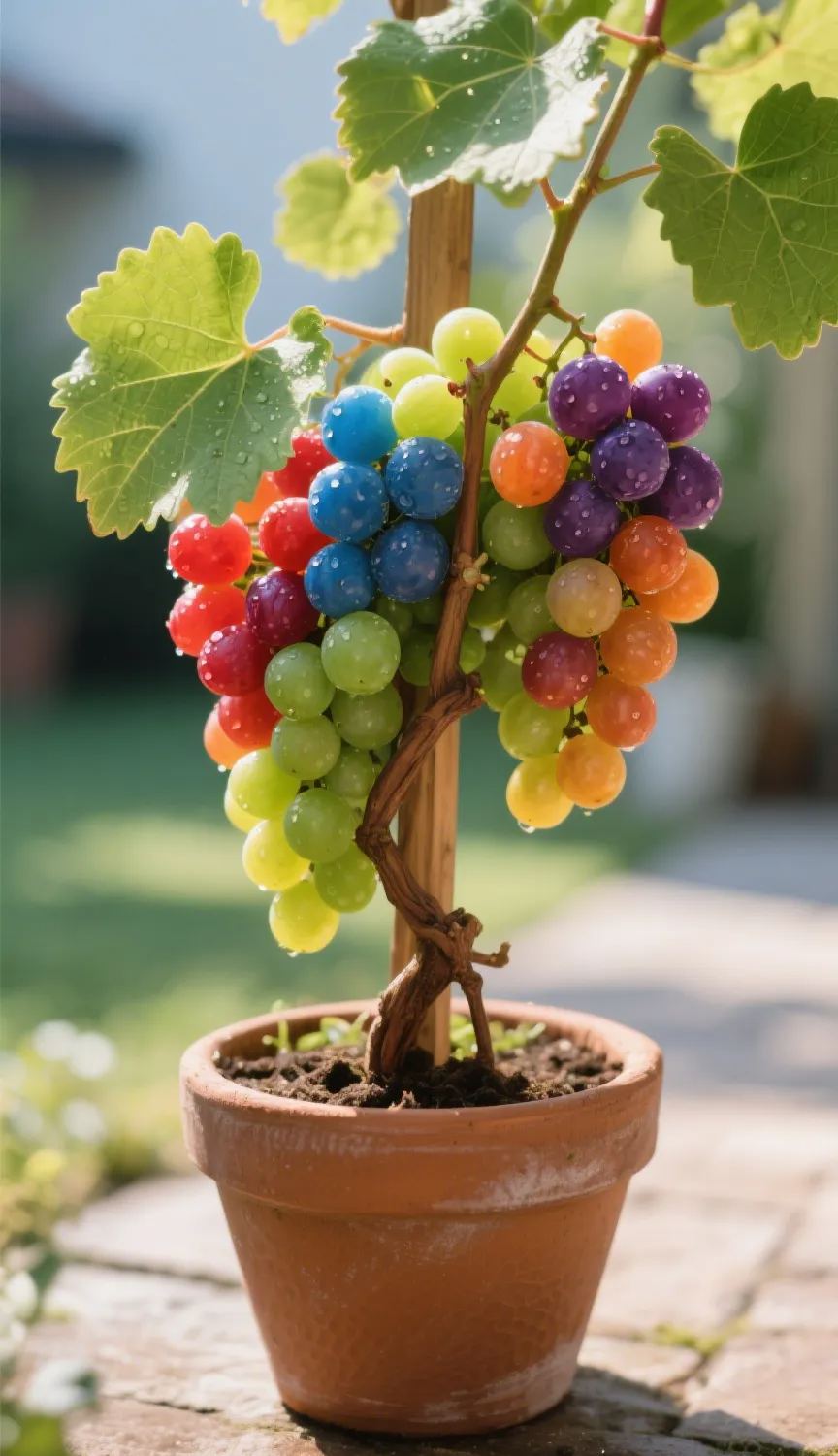 Colored Grape Seeds
