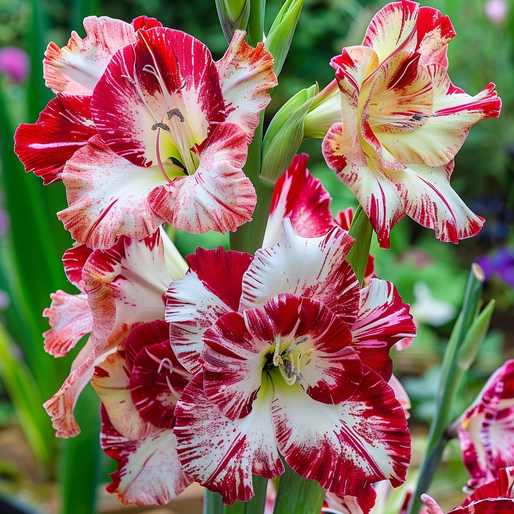 Velvet Ruffle Gladiolus Corms🌺
