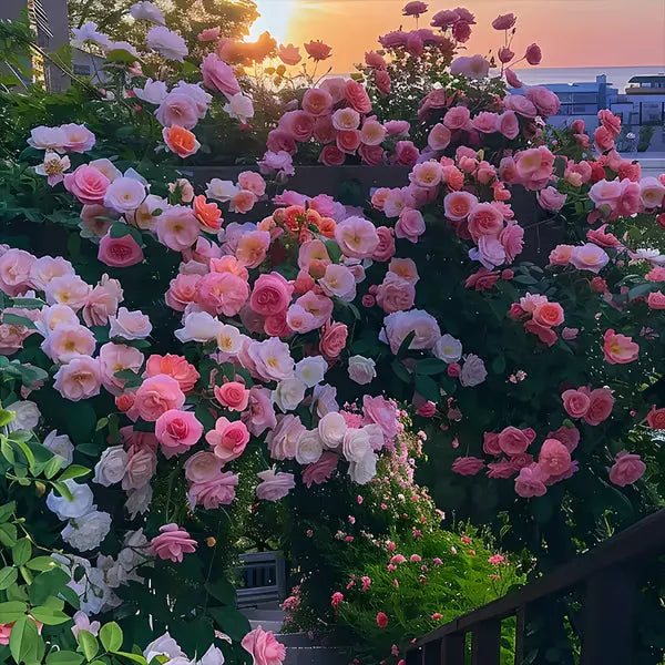 🌹[REPEATED FLOWERING]🌹CLIMBING ROSE SEEDS - HAPPINESS INCREASES
